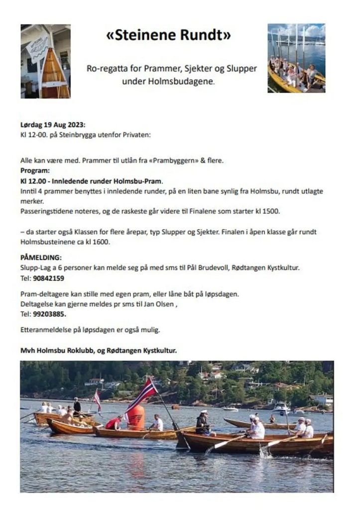 Holmsbudagen - Ro-regatta 2023